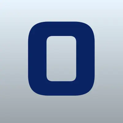 Офис-М, магазин канцтоваров, лого-визитка